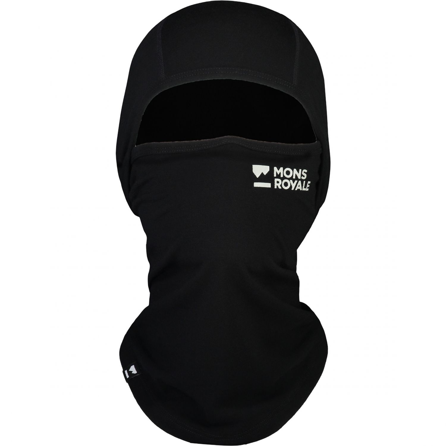 Mons Royale Santa Rosa Merino, balaclava, preto