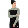Mons Royale Yotei Merino, camiseta térmica, hombre, verde/negro