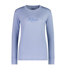 Mons Royale Yotei Merino Classic Long Sleeve, dámské merino triko s dlouhým rukávem, modrá