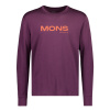 Mons Royale Yotei Merino Classic Long Sleeve, Undertrøye, Herre, Fig
