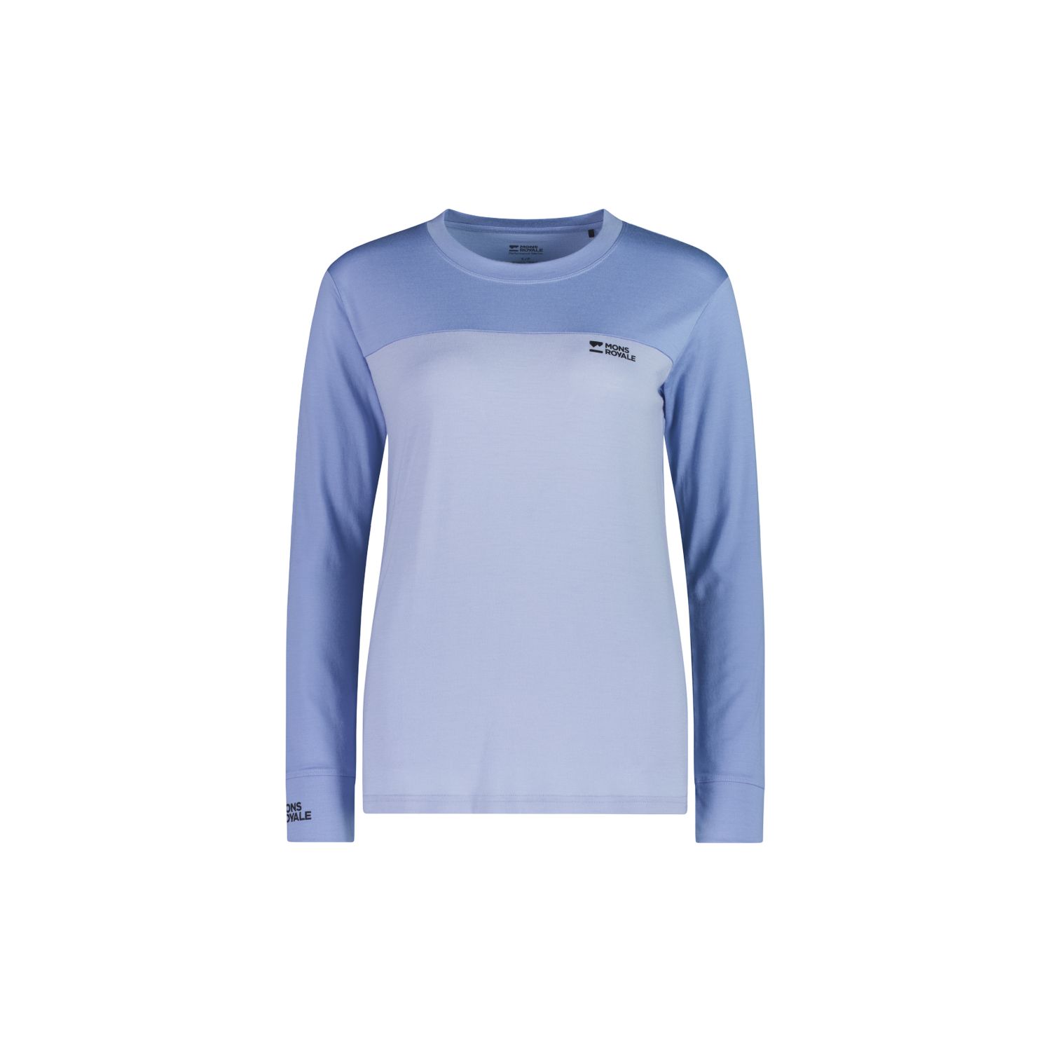 Mons Royale Yotei Merino Long Sleeve, skiundertrøje, dame, blå