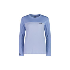 Mons Royale Yotei Merino Long Sleeve, thermoshirt, dames, blauw