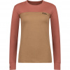 Mons Royale Yotei Merino, tricou de schi pentru femei, roz/maro