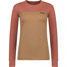 Mons Royale Yotei Merino, Underställströja, Dam, Rosa/Brun