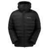 Montane Alpine 850 Hoodie, Daunenjacke, Herren, schwarz