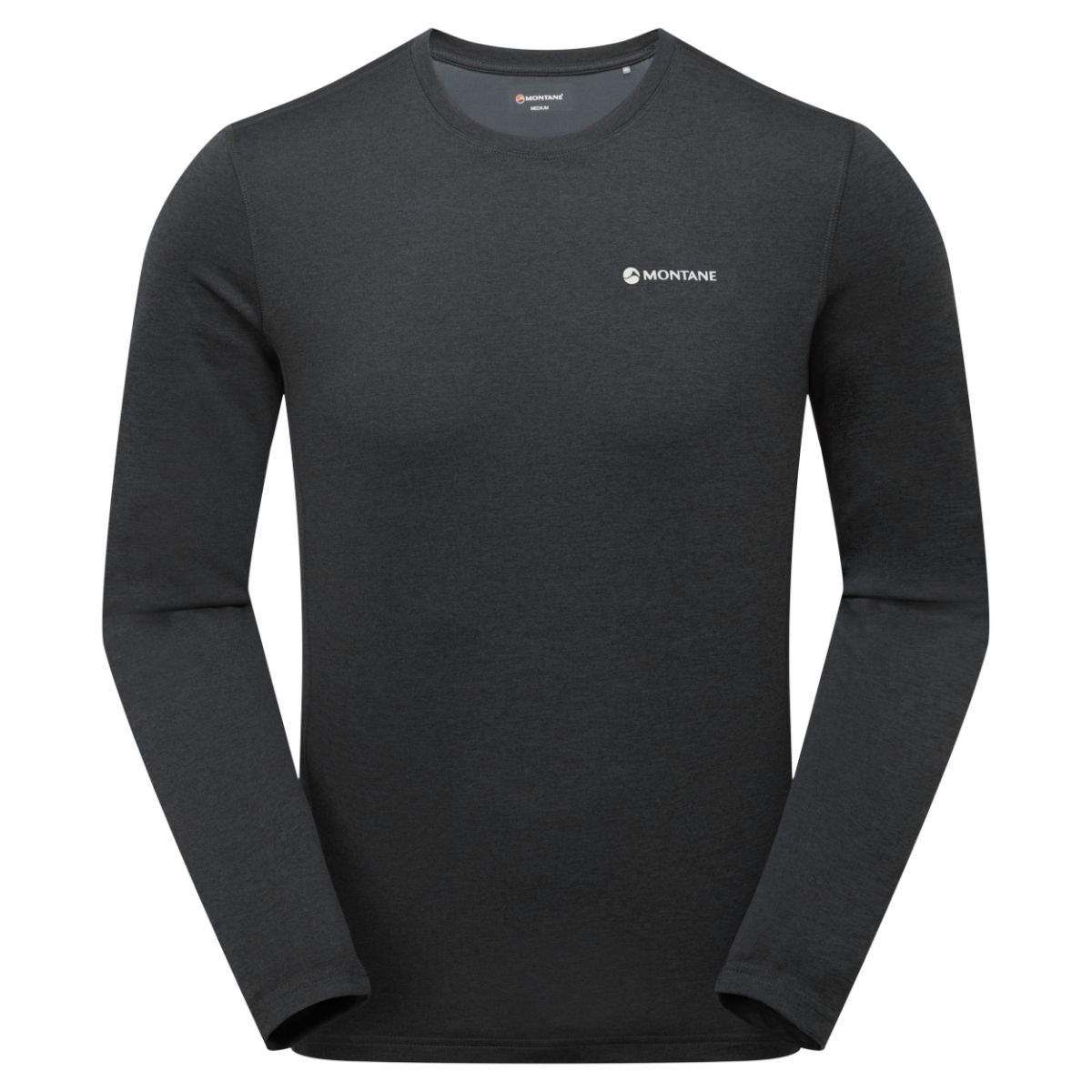 Montane Dart Long Sleeve T-Shirt, herre, sort