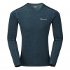 Montane Dart Long Sleeve T-Shirt, miesten, tummansininen