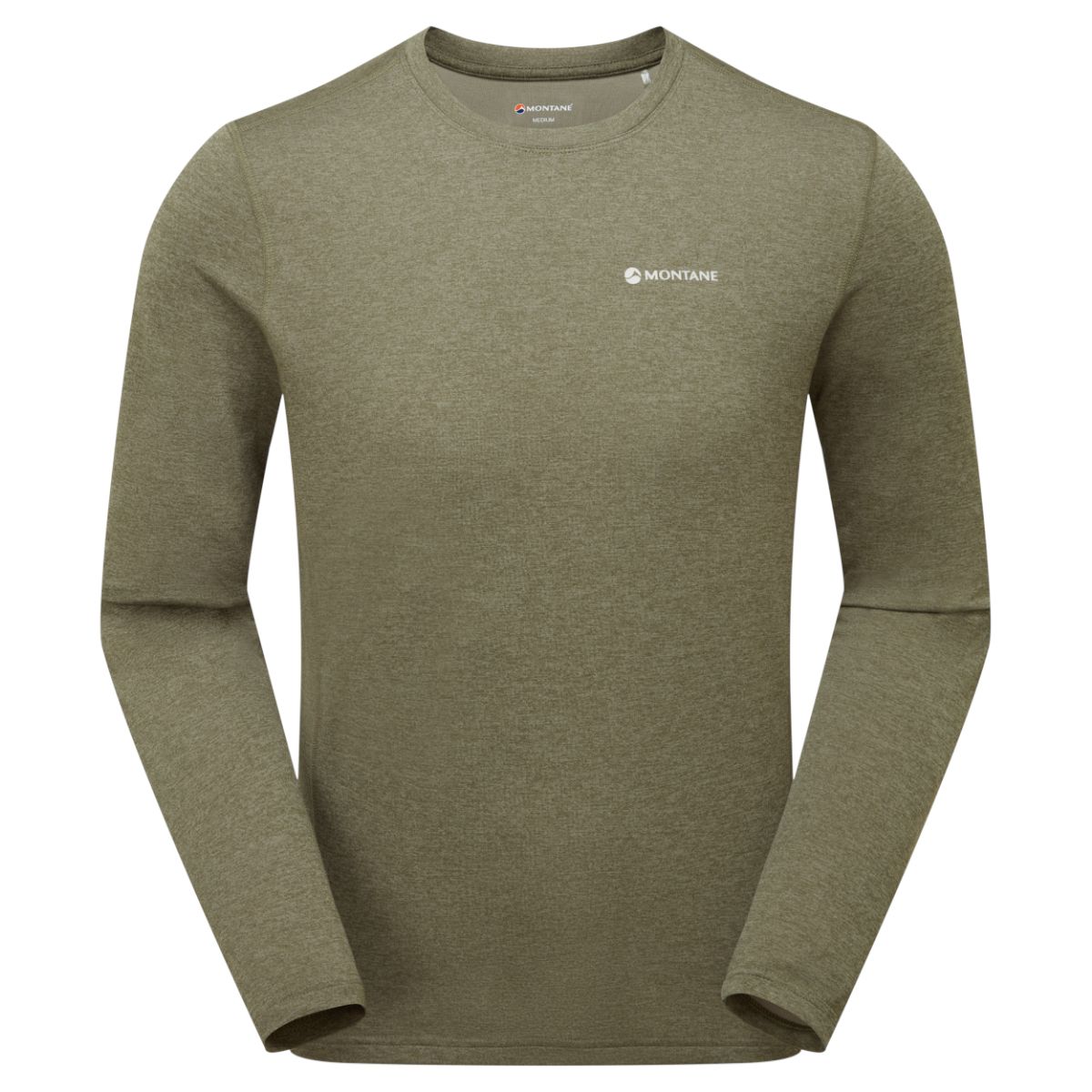 Montane Dart T-Shirt de manga comprida, homem, verde
