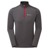 Montane Dart Thermo Zip Neck, herre, grå