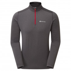 Montane Dart Thermo Zip Neck, herre, grå