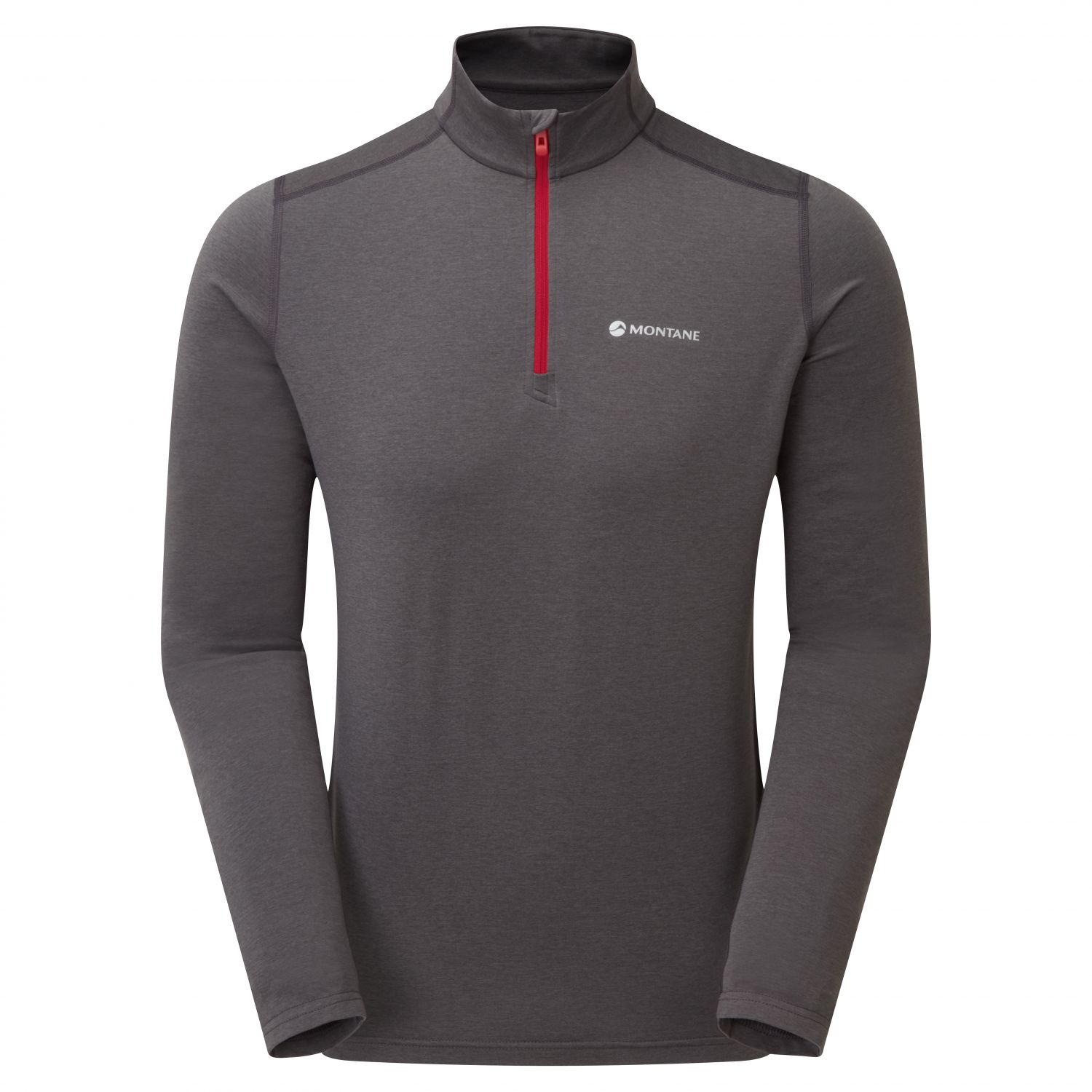 Montane Dart Thermo Zip Neck, herre, grå