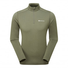 Montane Dart Xt Zip Neck, heren, groen
