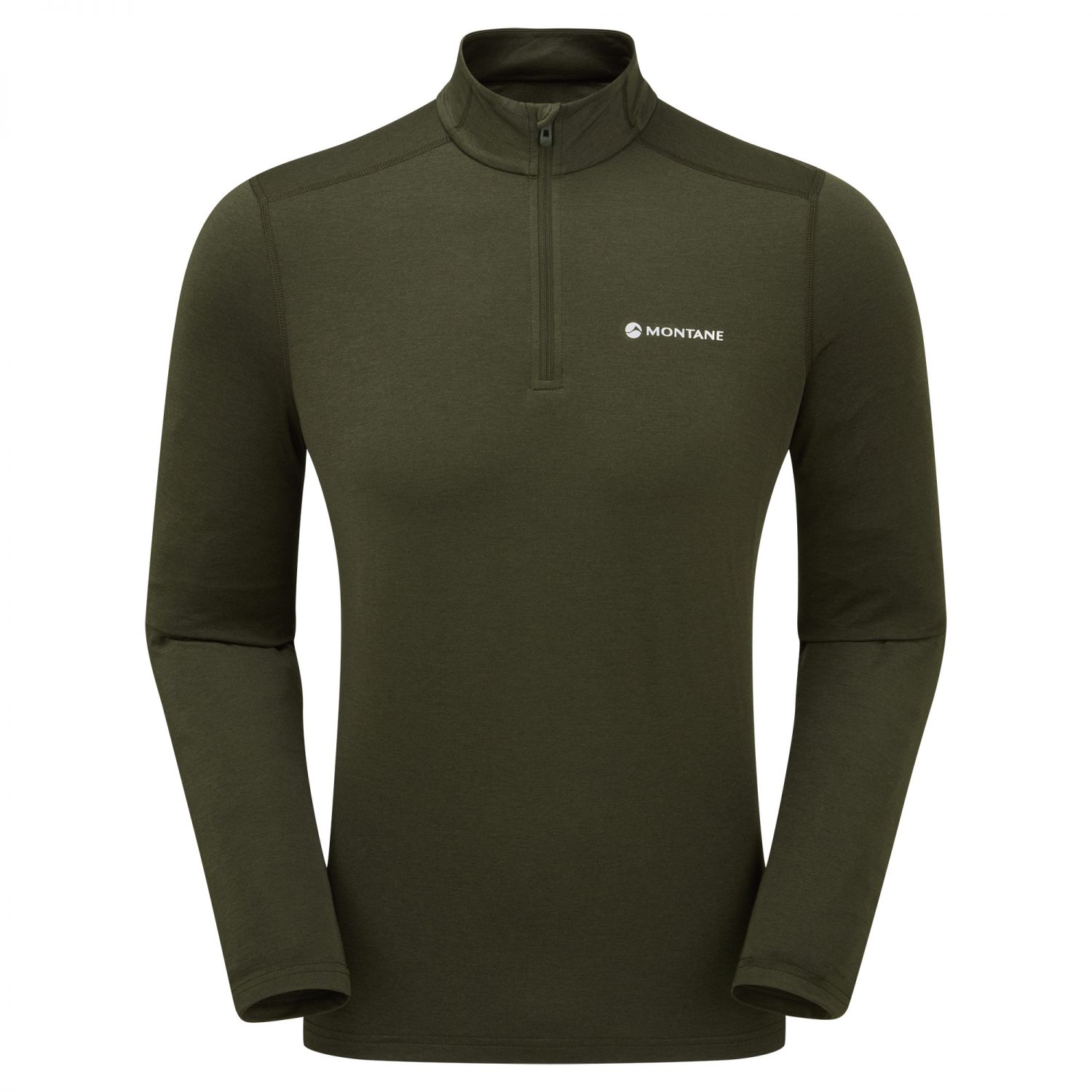 Montane Dart Xt Zip Neck, herre, grøn