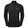 Montane Dart Xt Zip Neck, herre, sort