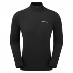 Montane Dart Xt Zip Neck, herre, sort