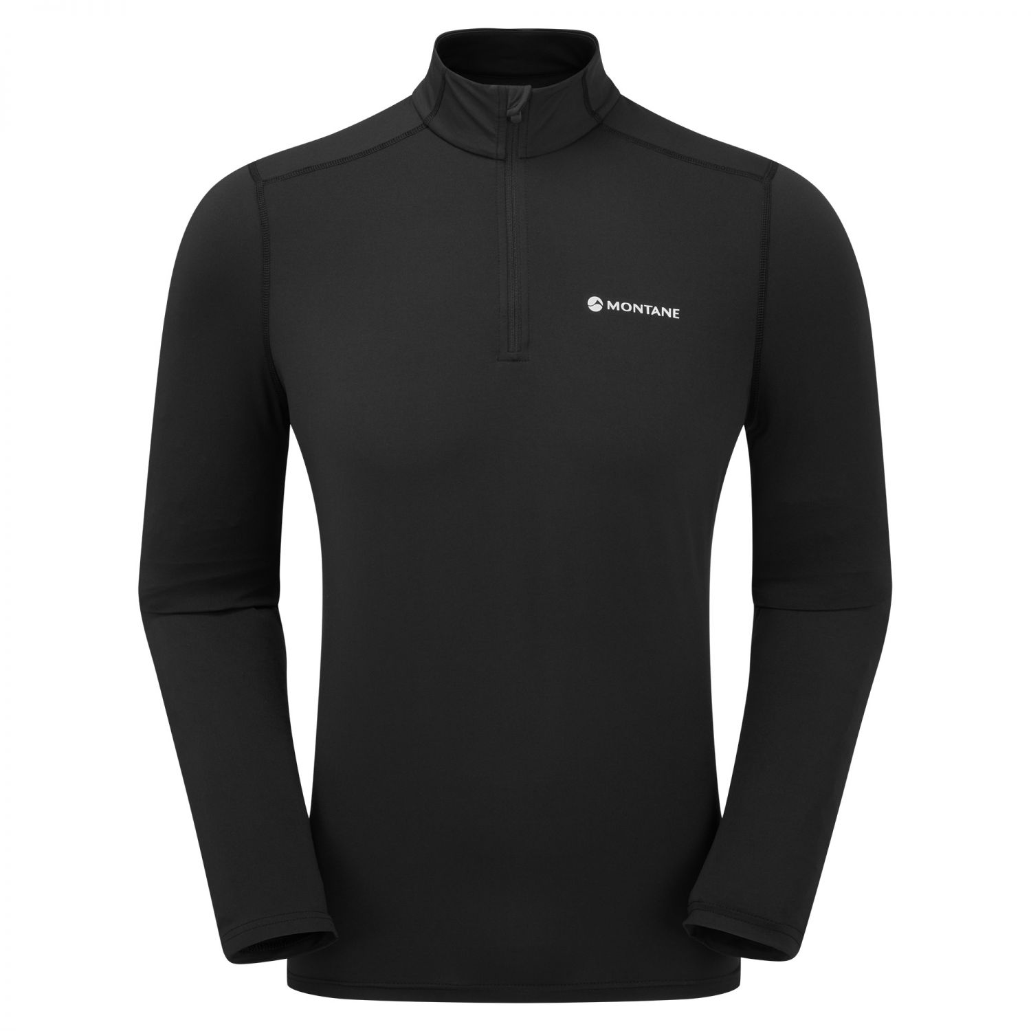 Montane Dart Xt Zip Neck, herre, sort