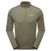 Montane Dart Zip Neck, miesten, vihreä