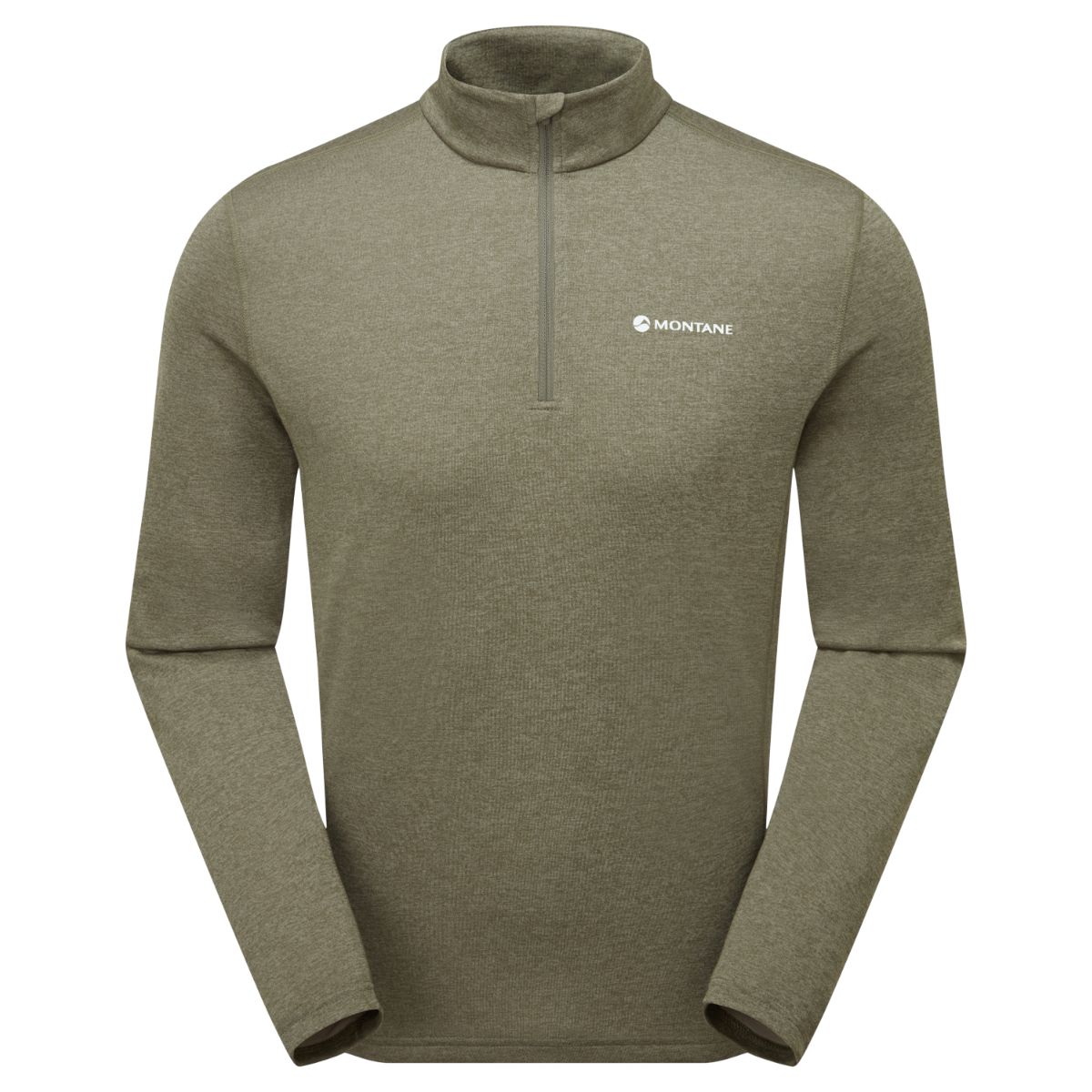 Montane Dart Zip Neck, miesten, vihreä