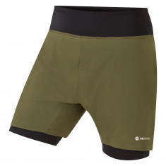Montane Dragon Twin Skin Shorts, herre, grønn