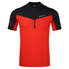 Montane Dragon Zip T-Shirt, Herren, rot