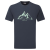 Montane Dual Mountain T Shirt, Herren, blau