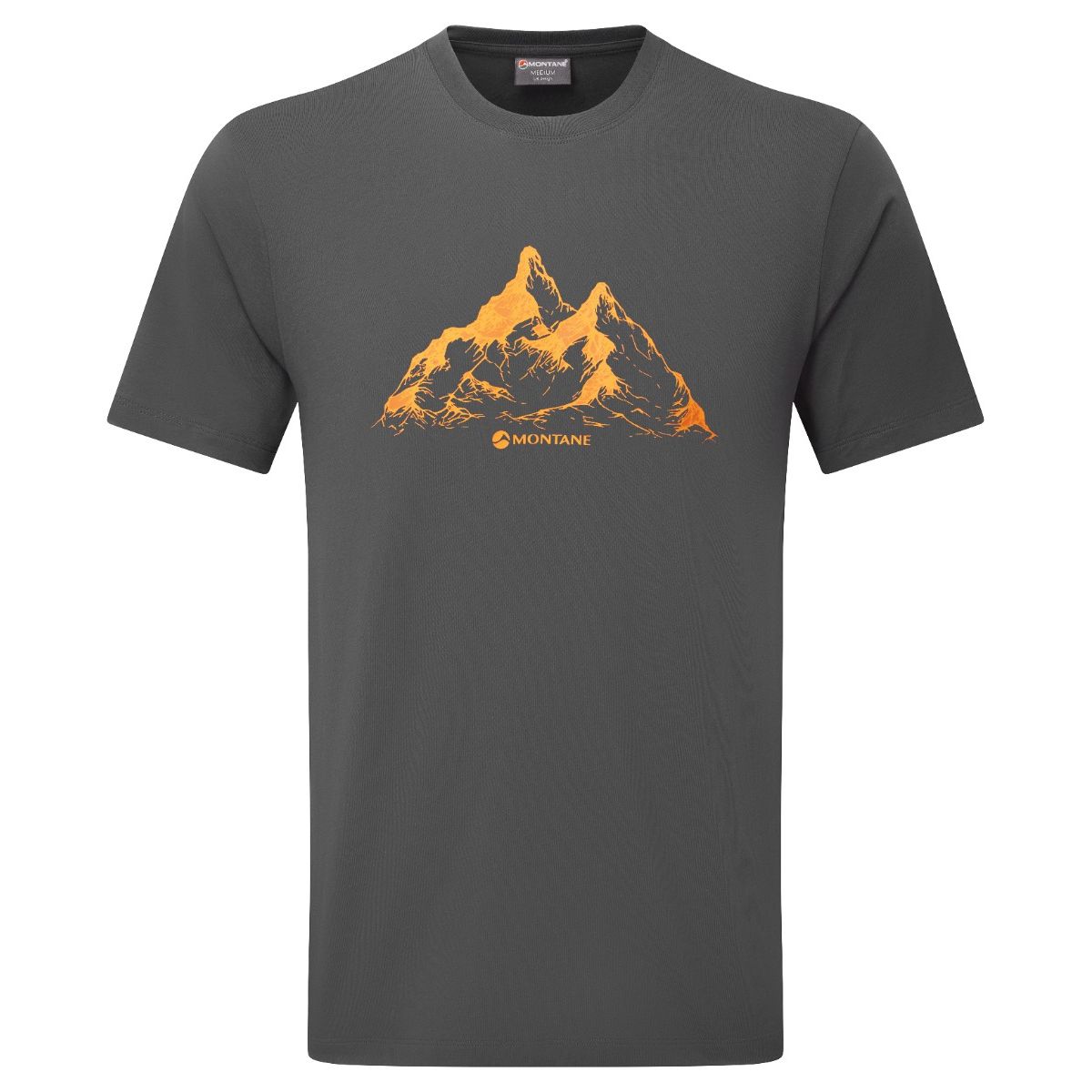 Montane Dual Mountain T Shirt, Herren, grau