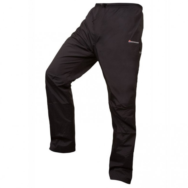 Montane Dynamo Pants Reg Leg, pantaloni din scoică, bărbați, negru
