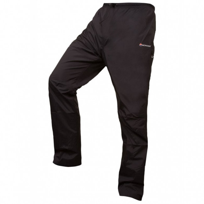 Montane Dynamo Pants Short Leg, spodnie przeciwdeszczowe krótka d?ugo??, m?skie, czarne