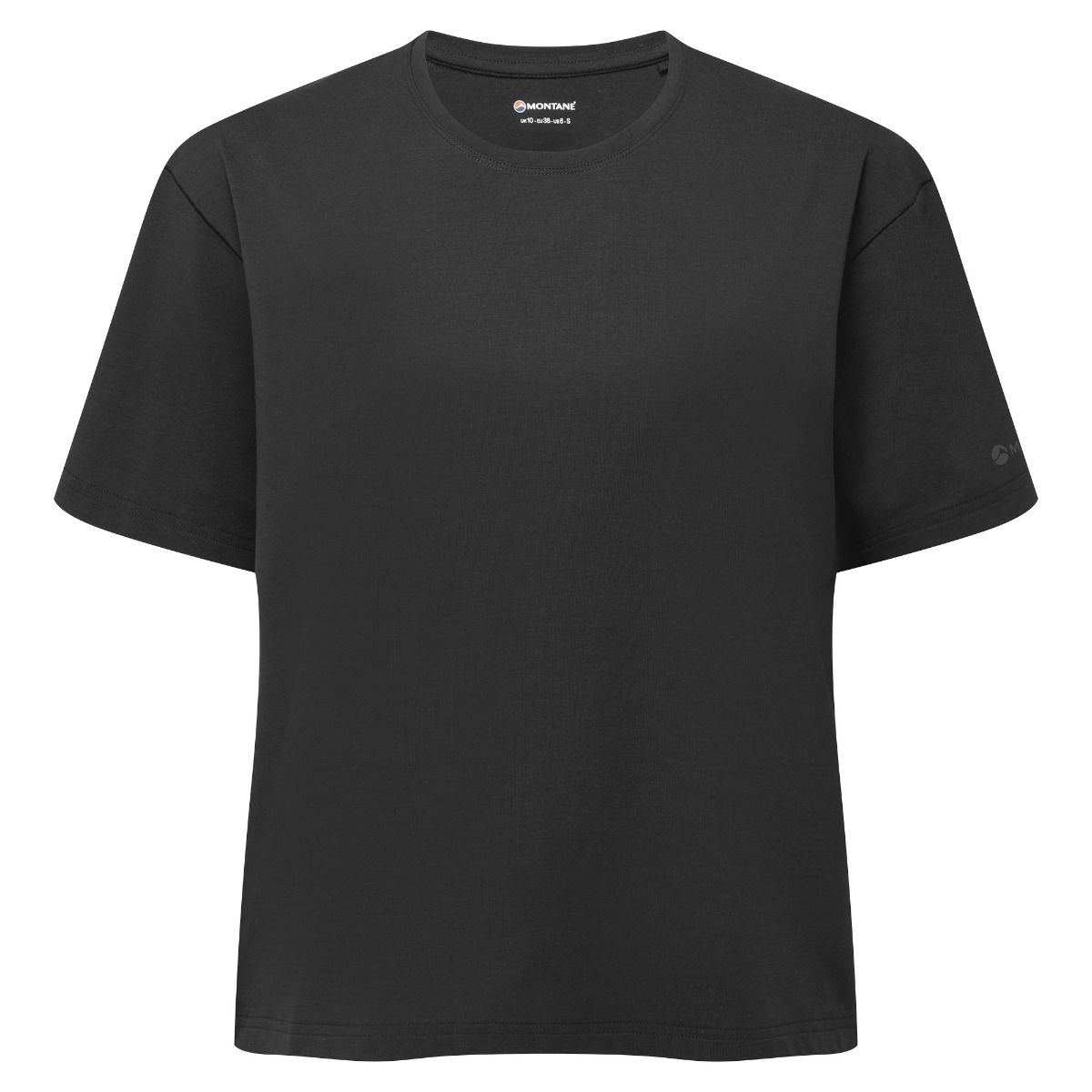 Montane F Alhena T Shirt, dámske, čierna