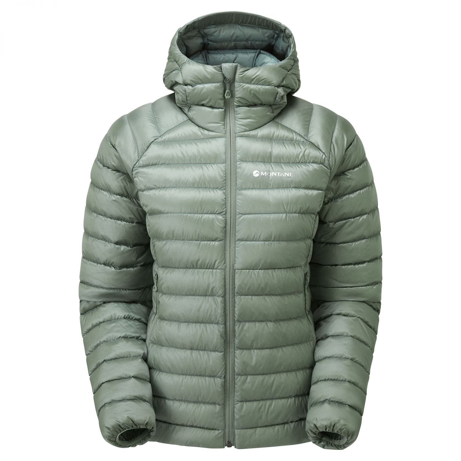 Montane F Anti-Freeze Hoodie, kurtka puchowa, damska, zielona