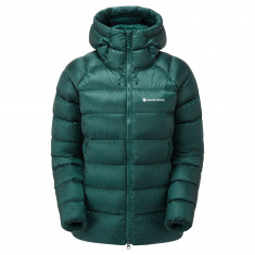 Montane F Anti-Freeze Xt Hoodie, chaqueta de plumas, mujer, verde