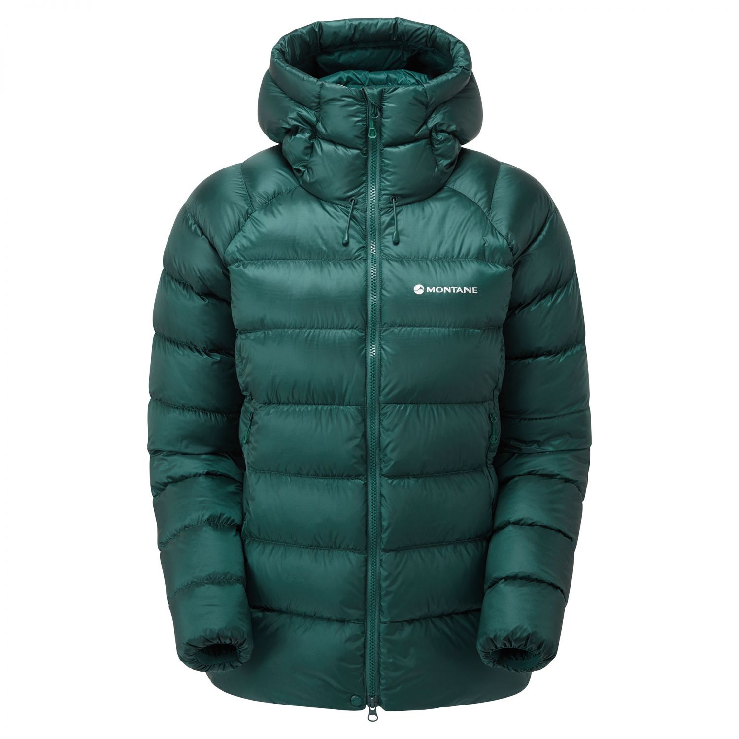 Montane F Anti-Freeze Xt Hoodie, dunová bunda, dámska, zelená