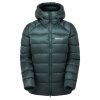 Montane F Anti-Freeze Xt Hoodie, jaqueta de plumas, mulher, verde-escuro