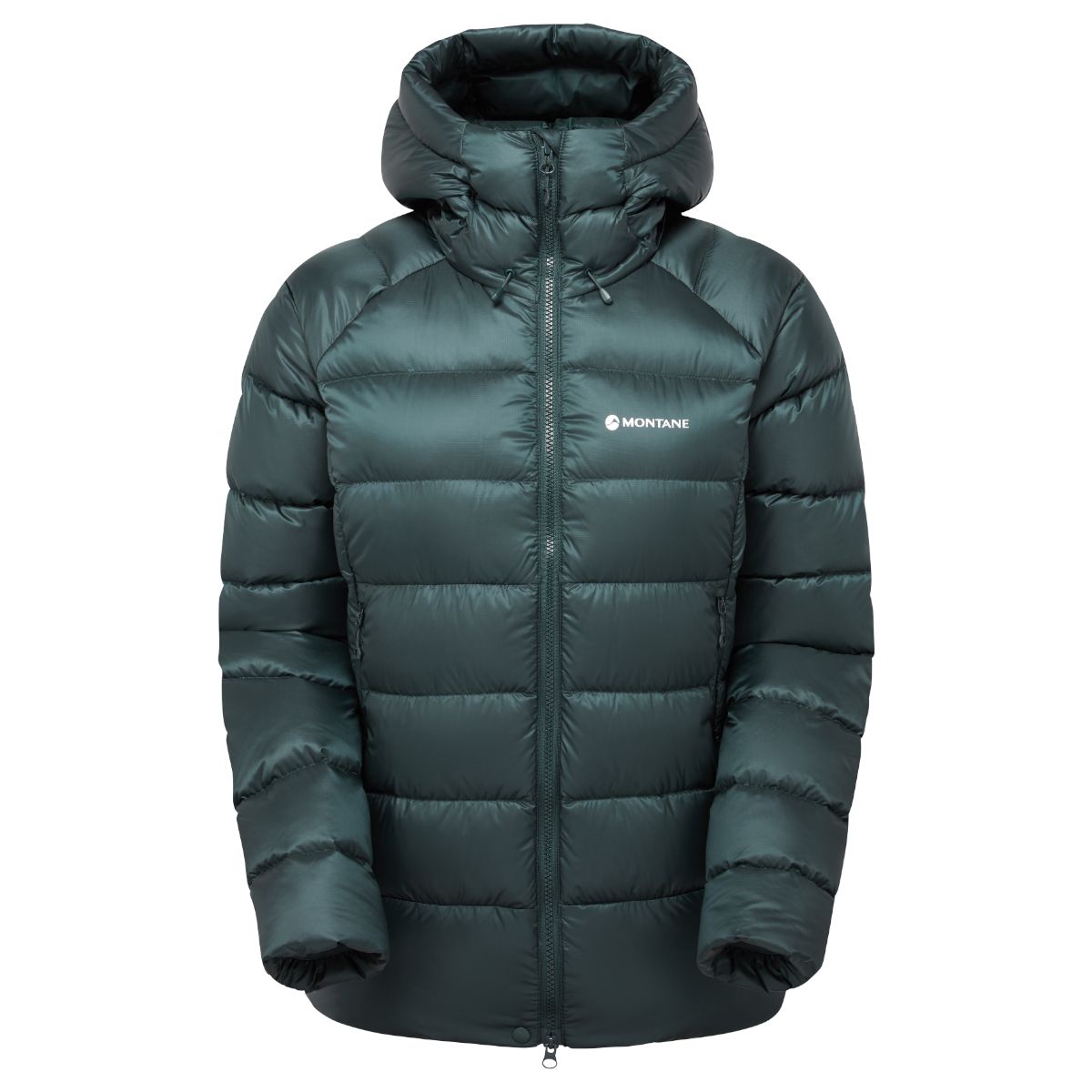Montane F Anti-Freeze Xt Hoodie, jaqueta de plumas, mulher, verde-escuro