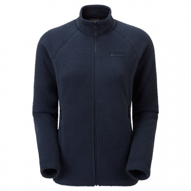 Montane F Chonos Jacket, fleecetrui, dames, blauw