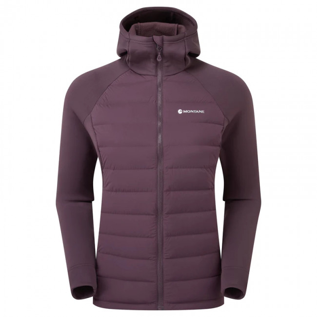 Montane F Composite Hoodie, doudoune, femme, violet