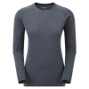 Montane F Dart Long Sleeve T-Shirt, femme, bleu