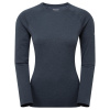 Montane F Dart Long Sleeve T-Shirt, femme, bleu