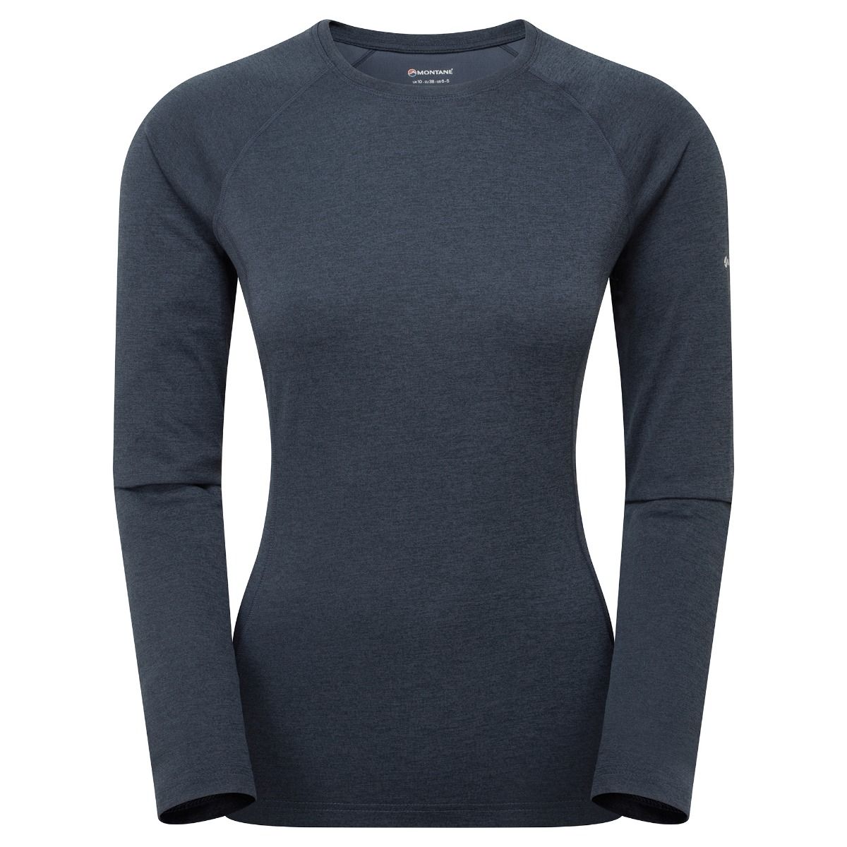 Montane F Dart Long Sleeve T-Shirt, femme, bleu