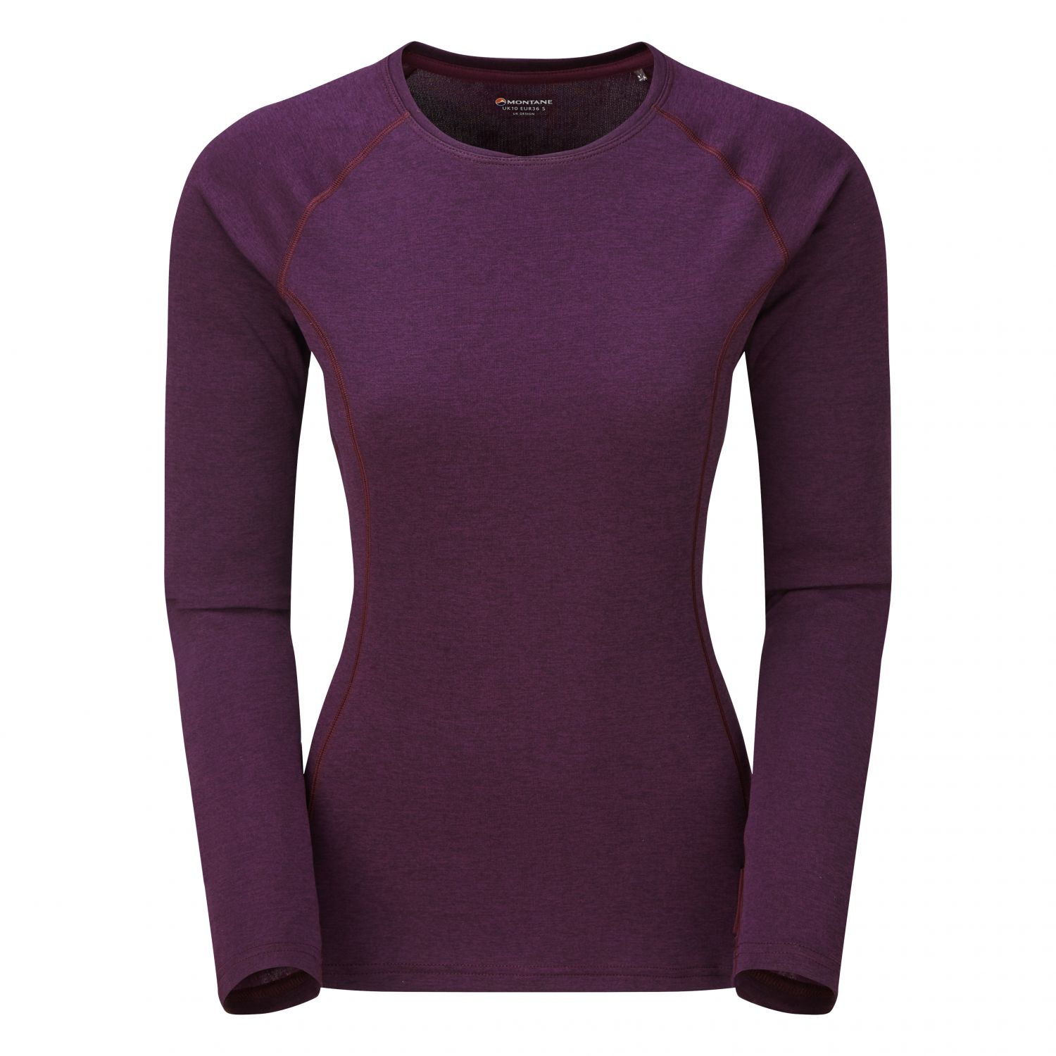 Montane F Dart Long Sleeve T-Shirt, femme, violet foncé