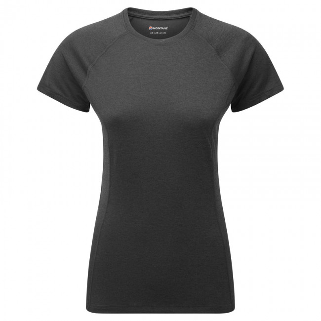 Montane F Dart T-Shirt, žena, čierna