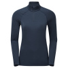 Montane F Dart Xt Zip Neck, dame, blå