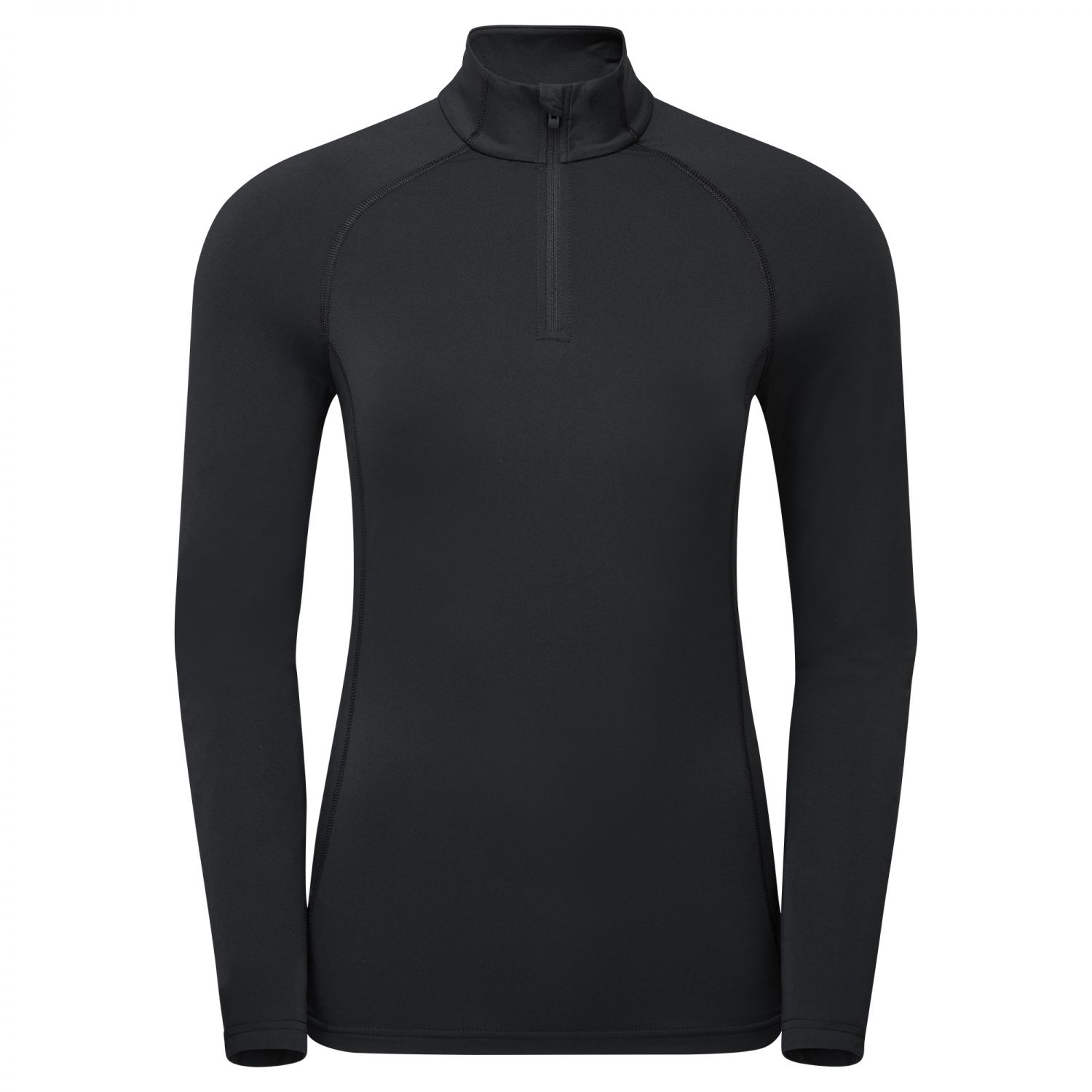 Montane F Dart Xt Zip Neck, Damen, schwarz