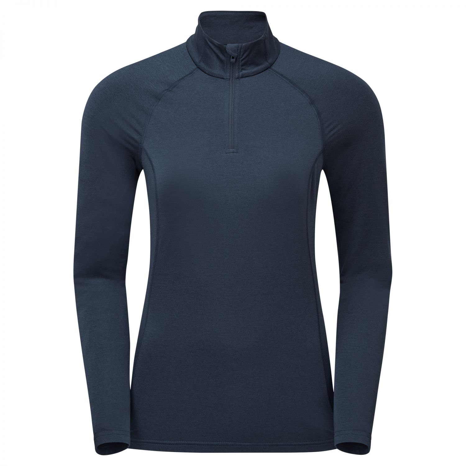Montane F Dart Xt Zip Neck, koszulka, damska, niebieska