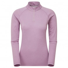 Montane F Dart Zip Neck, dame, lyserød
