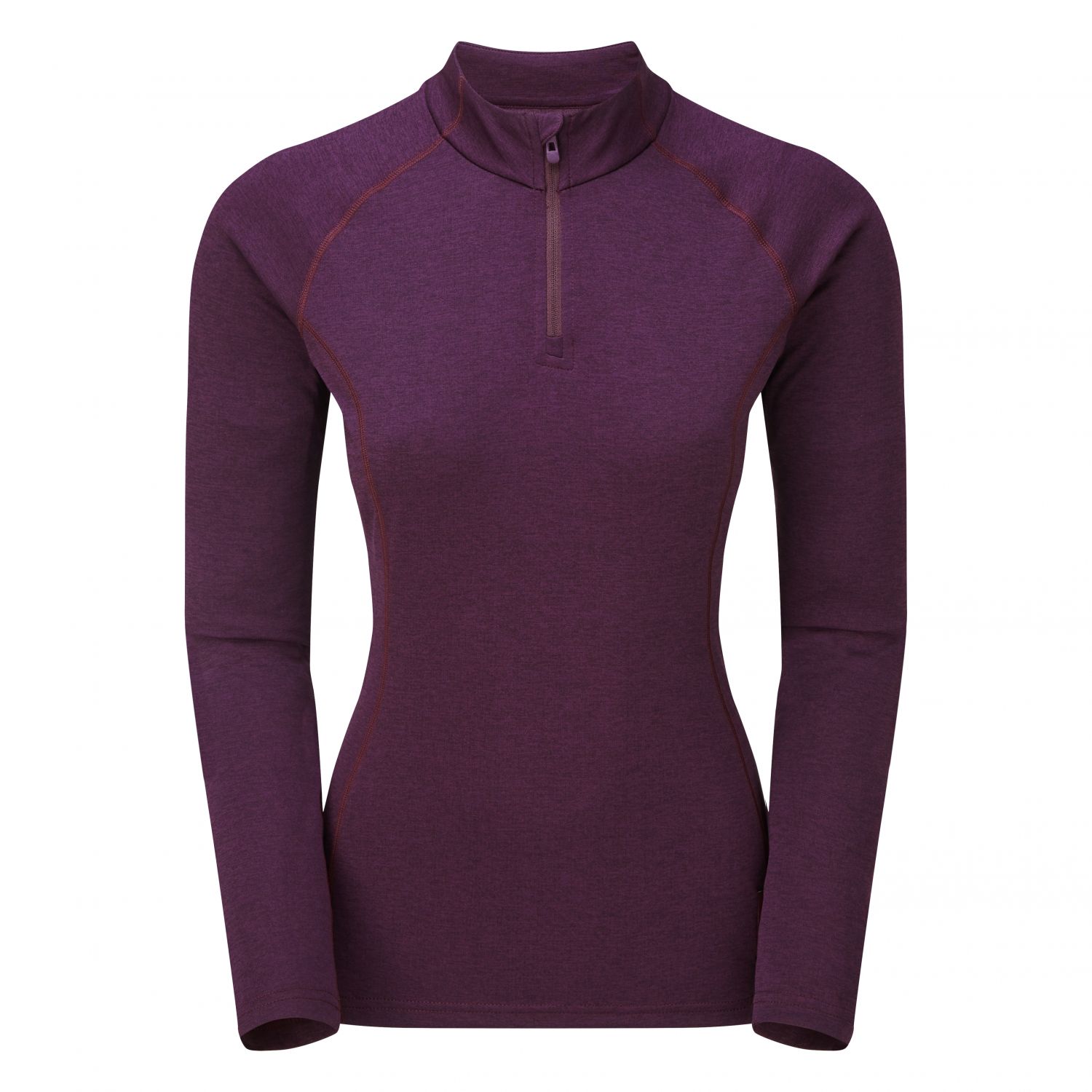 Montane F Dart Zip Neck, women, dark purple