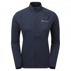 Montane F Featherlite Jacket, vetruodolná bunda, dámska, modrá