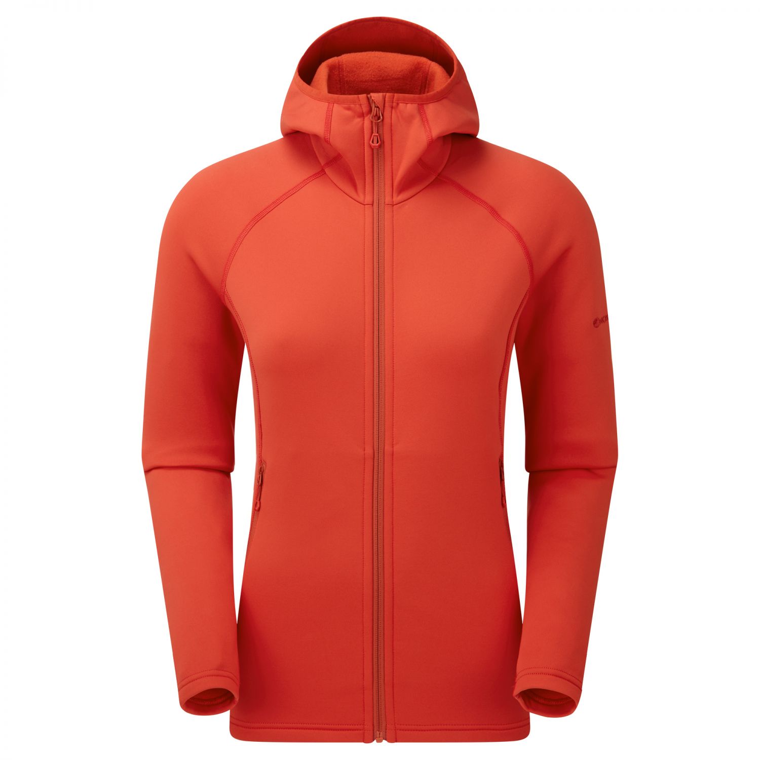 Montane F Fury Hoodie, polaire, femme, rouge