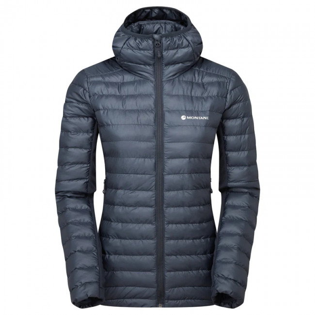 Montane F Icarus Lite Hoodie, kurtka puchowa, damska, niebieska
