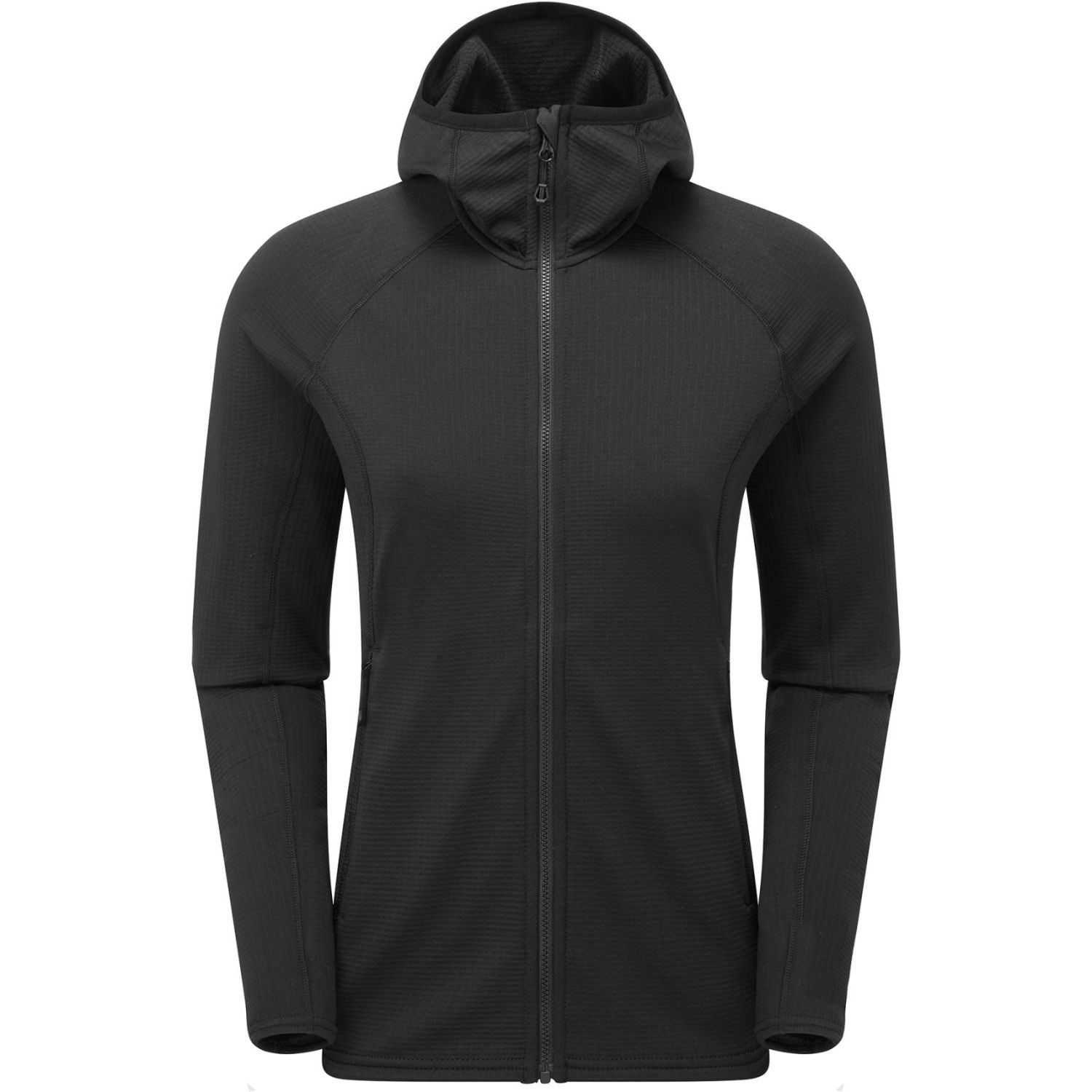Montane F Protium Hoodie, fleece, dam, svart